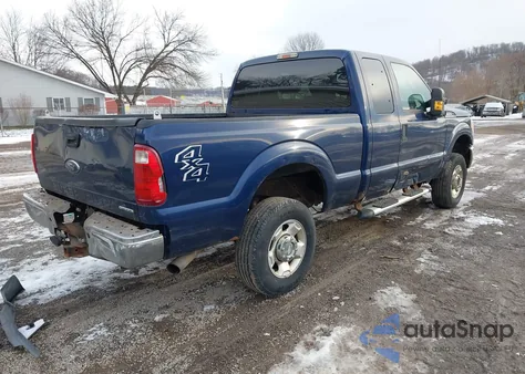 2012 Ford F-250 Xlt z USA, uszkodzony, nr VIN 1FT7X2B68CED23288